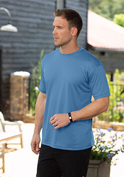 UltraClub 8420 Cool & Dry Sport Performance Interlock T-Shirt