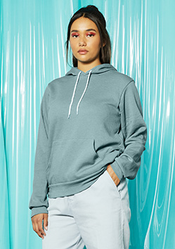Bella + Canvas 3719 Unisex Sponge Fleece Pullover Hooded Sweatshirt