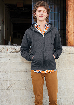 Jerzees 993 8 oz. NuBlend® Fleece Full-Zip Hood